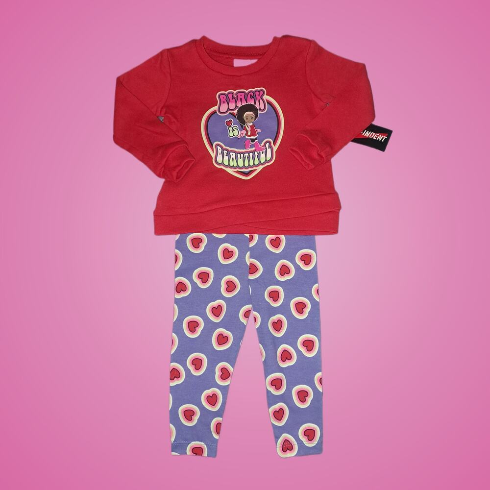Black Is Beautiful 12 Months Toddler Oufit
